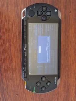 ​Sony PSP-1001 Black Console Lot - Tested - 2 Game Cases, 13 UMD Games & Movies (No Battery/Charger)