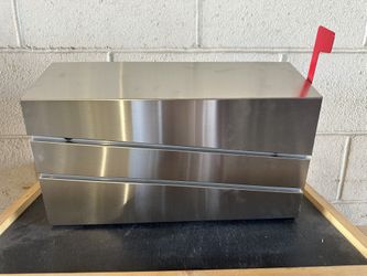 Stainless Steel Wall-Mount Mailbox New