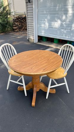 Wooden Table and Chairs
