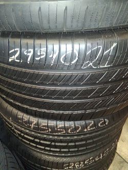 One 295/40/21 Michelin primacy