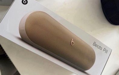 Beats Pill gold speaker