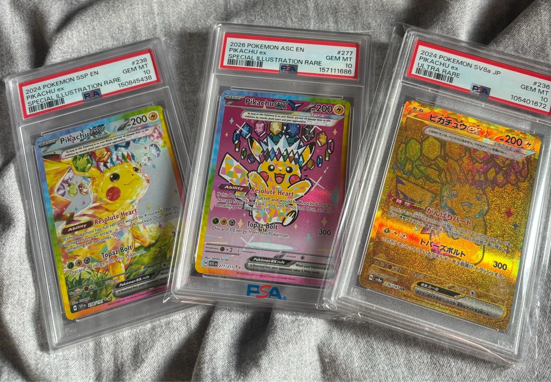 Crown Pikachus Psa 10s