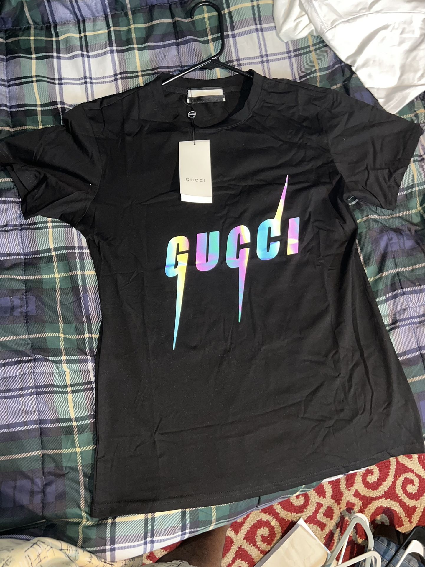 T-shirt with Gucci Blade print