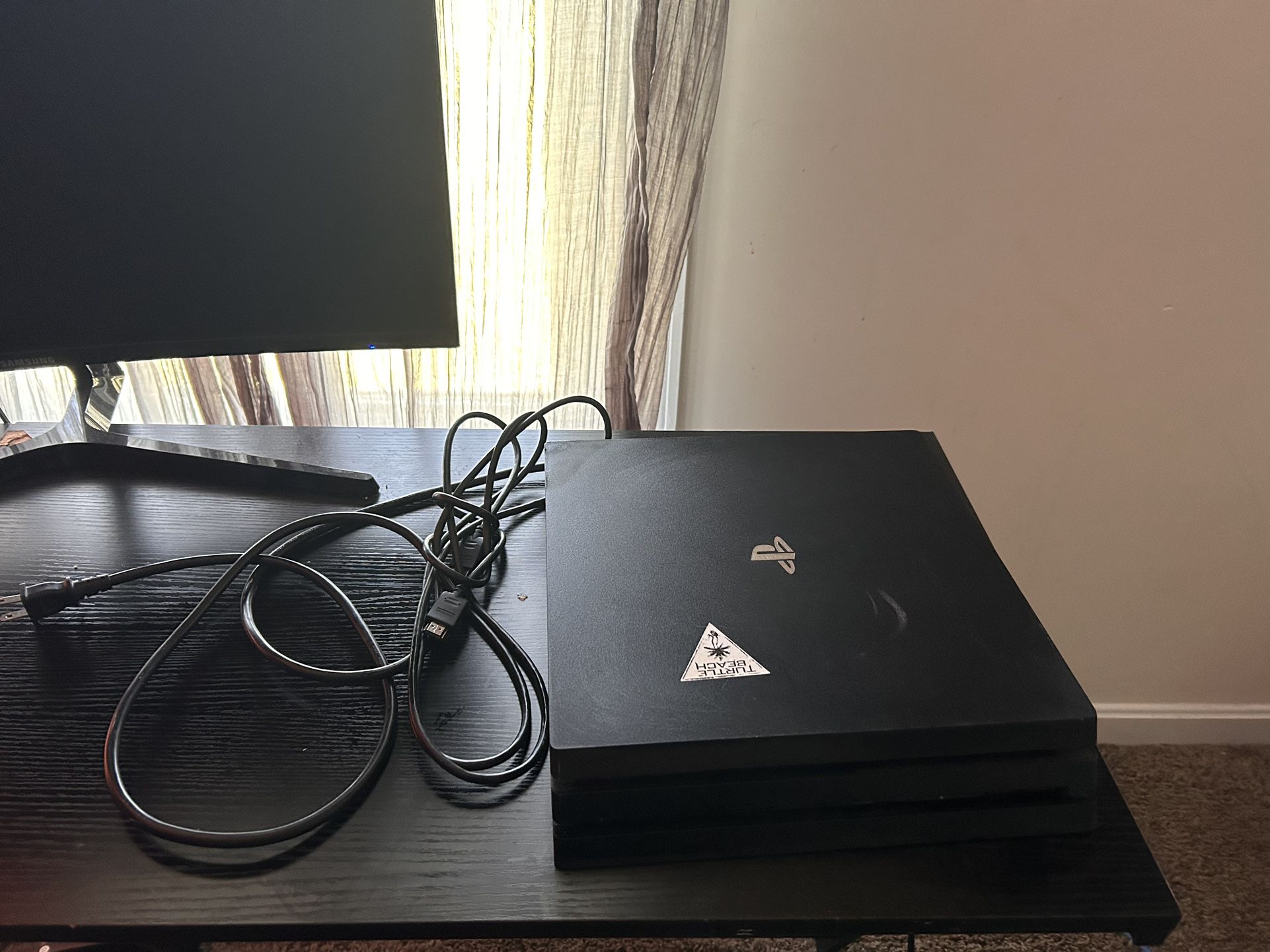 PS4 Pro With Power Cord And HDMI 