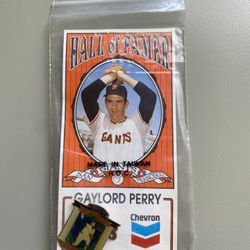 Gaylord Perry Hall Of Fame Pin
