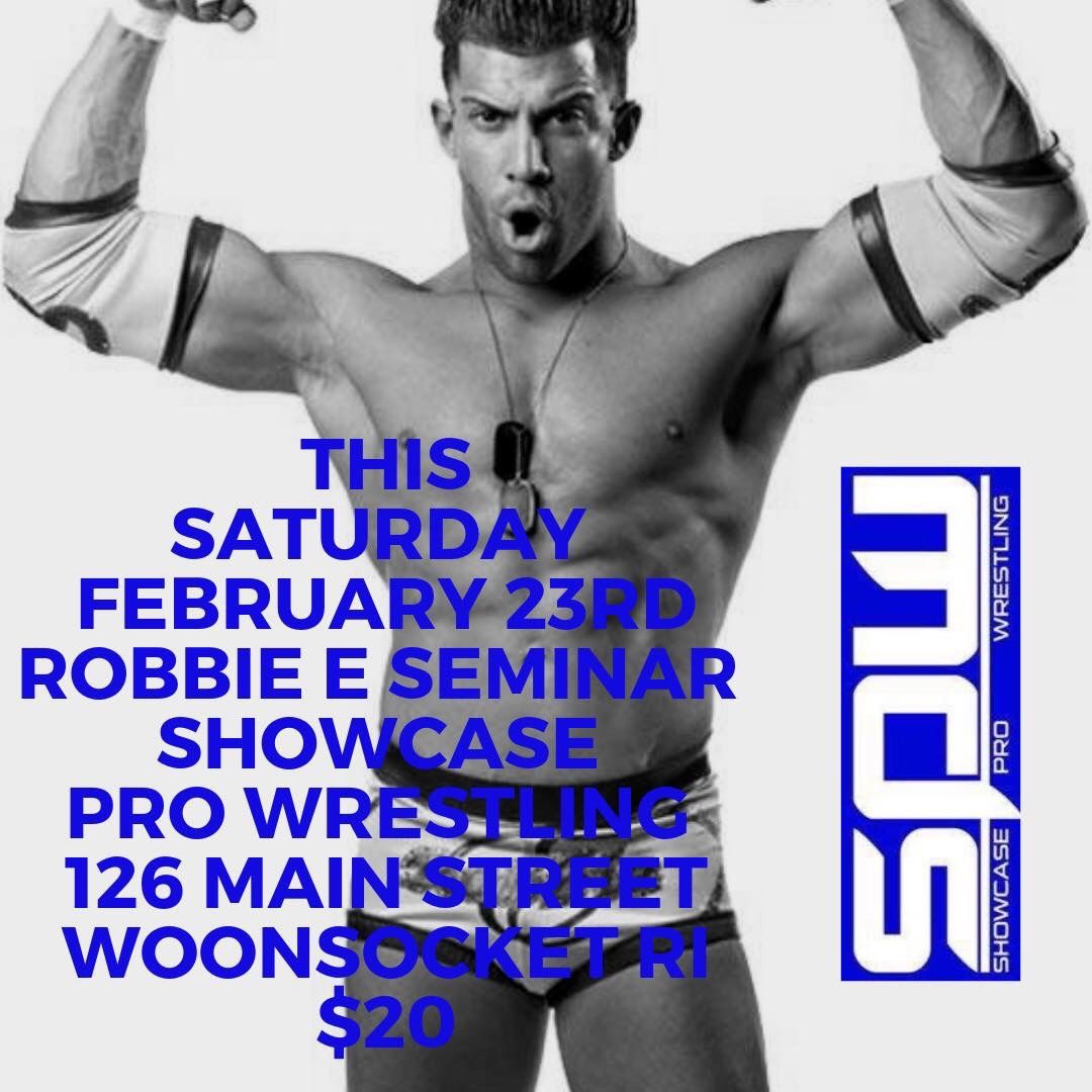 Pro wrestling training seminar with impact wrestling Robbie E
