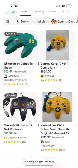 Donkey Kong Controller