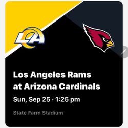 Arizona Cardinals Vs Los Angeles Rams