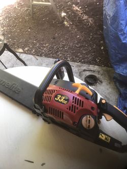 Homelite chainsaw like new with owners manual