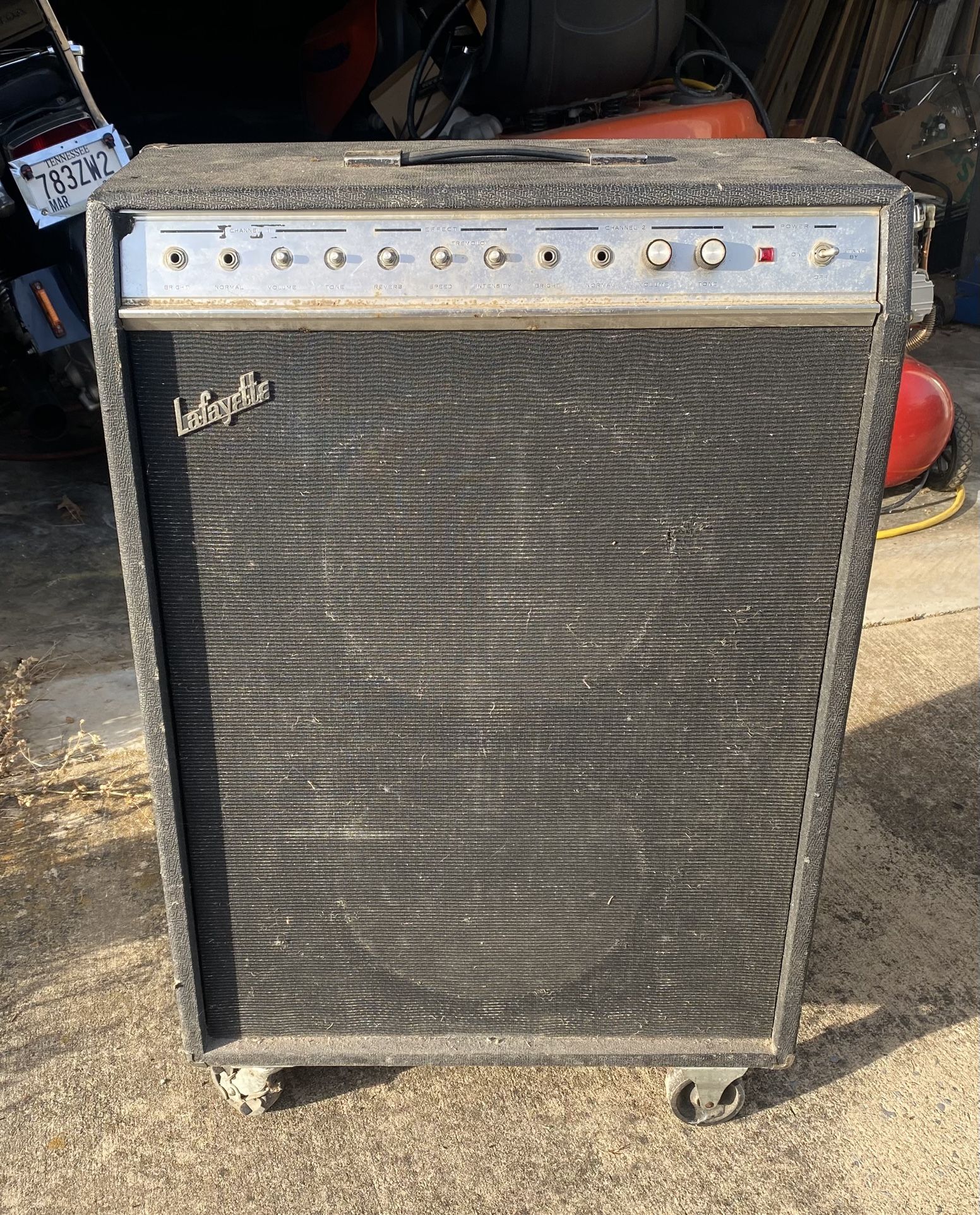 Vintage Lafayette Tube Amp Project-Jensen Special Design