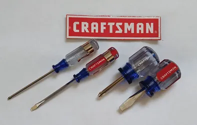 Craftsman 4pc Stubby Precision Screwdriver Set Phillips & Flat Tip
