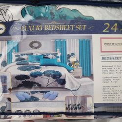 Luxury Bedshet Set 24pc 