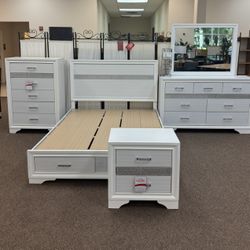 Brand New Queen Bedroom Set / Juego de Cuarto Nuevo a Estrenar … Fast 🚚