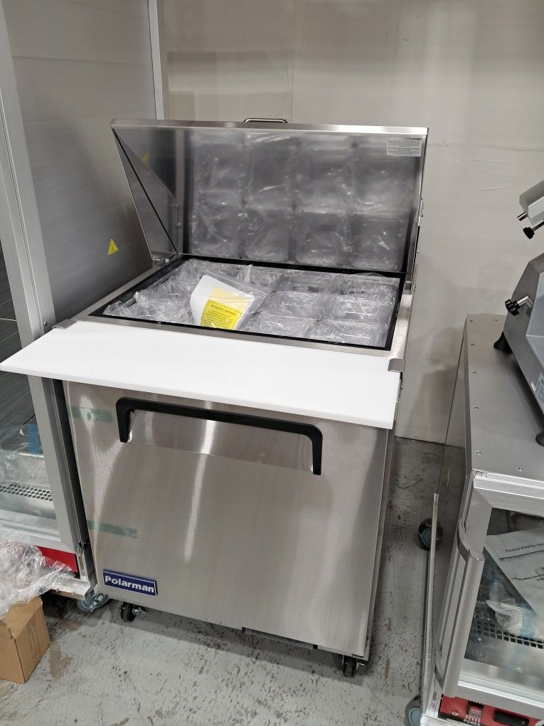 28" Salad Prep Table NSF New Warranty Commercial 