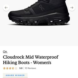 ON Cloudrock Mid Waterproof Hiking Boots - Women's