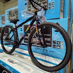 NEW 2024 SE BIG FLYER 29 SLICK MODE BLACK SINGLE SPEED FREESTYLE WHEELIE RIPPER BMX BIKE