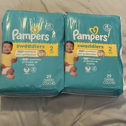 Pampers swaddle size 2