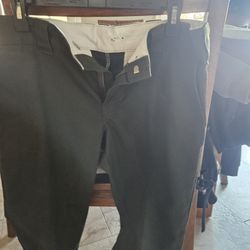Dickies Slim Straight Pants Dark Green