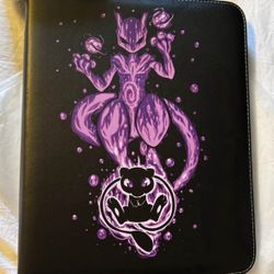 Card Binder for Pokemon Cards Holder Fits 900 Cards w/ 50 Removable Sleeves