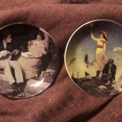 Norman Rockwell Plates