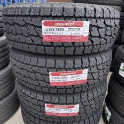Lt265/75/16 Landspider At Set Of 4 New Tires Installed And Balanced 40,000 Miles Warranty