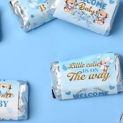 Bearly wait BOY chocolate Wrappers 