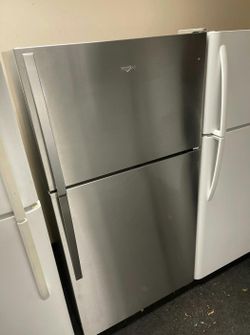 Whirlpool Top Mount Stainless Steel Fridge