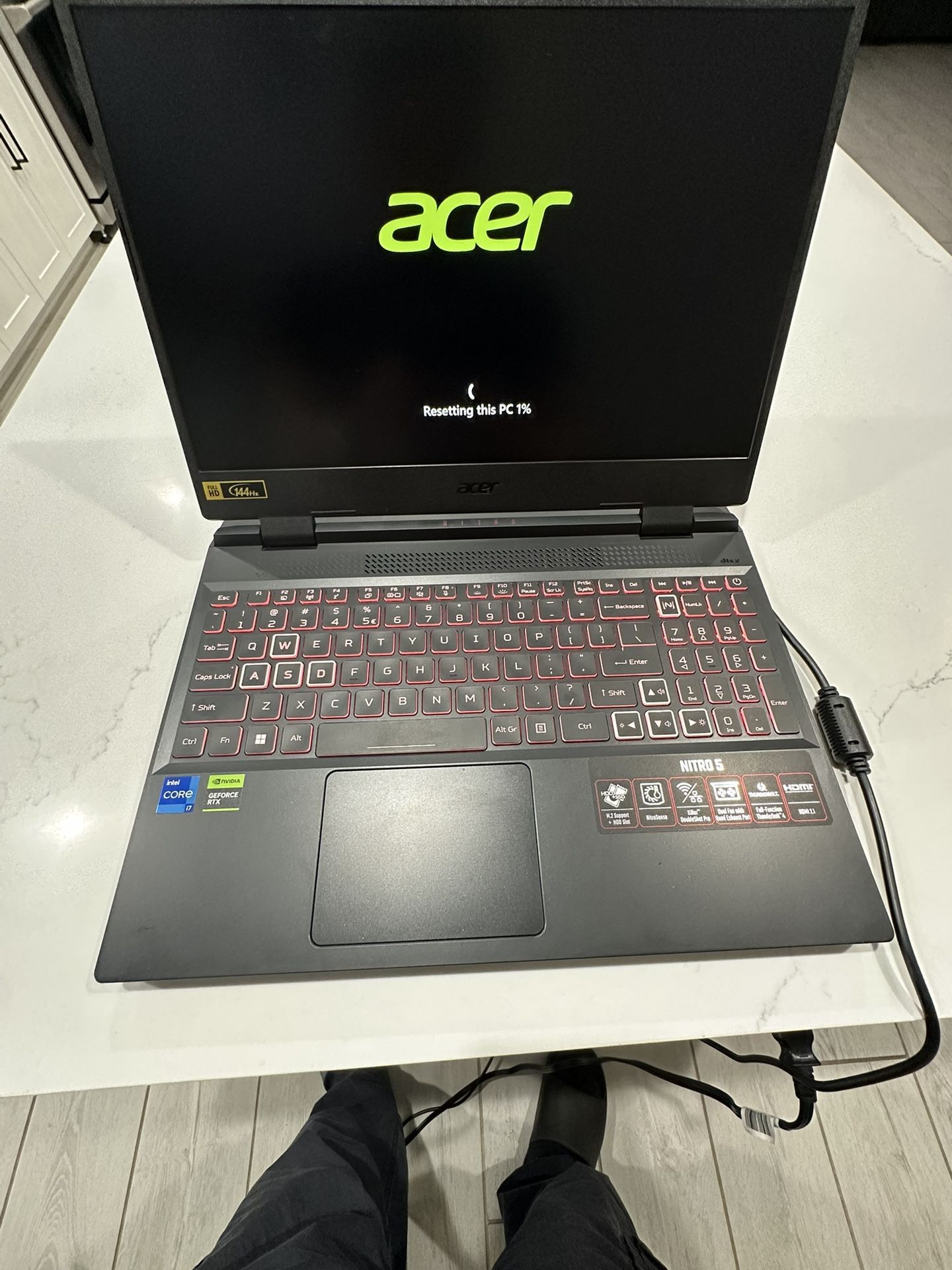 Acer Nitro 5 AN515-58-73RS — Gaming Laptop — i7 / RTX 4050 / 16GB RAM / 512GB SSD