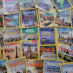 Lot of 33 National Geographic Traveler . Read Description.  