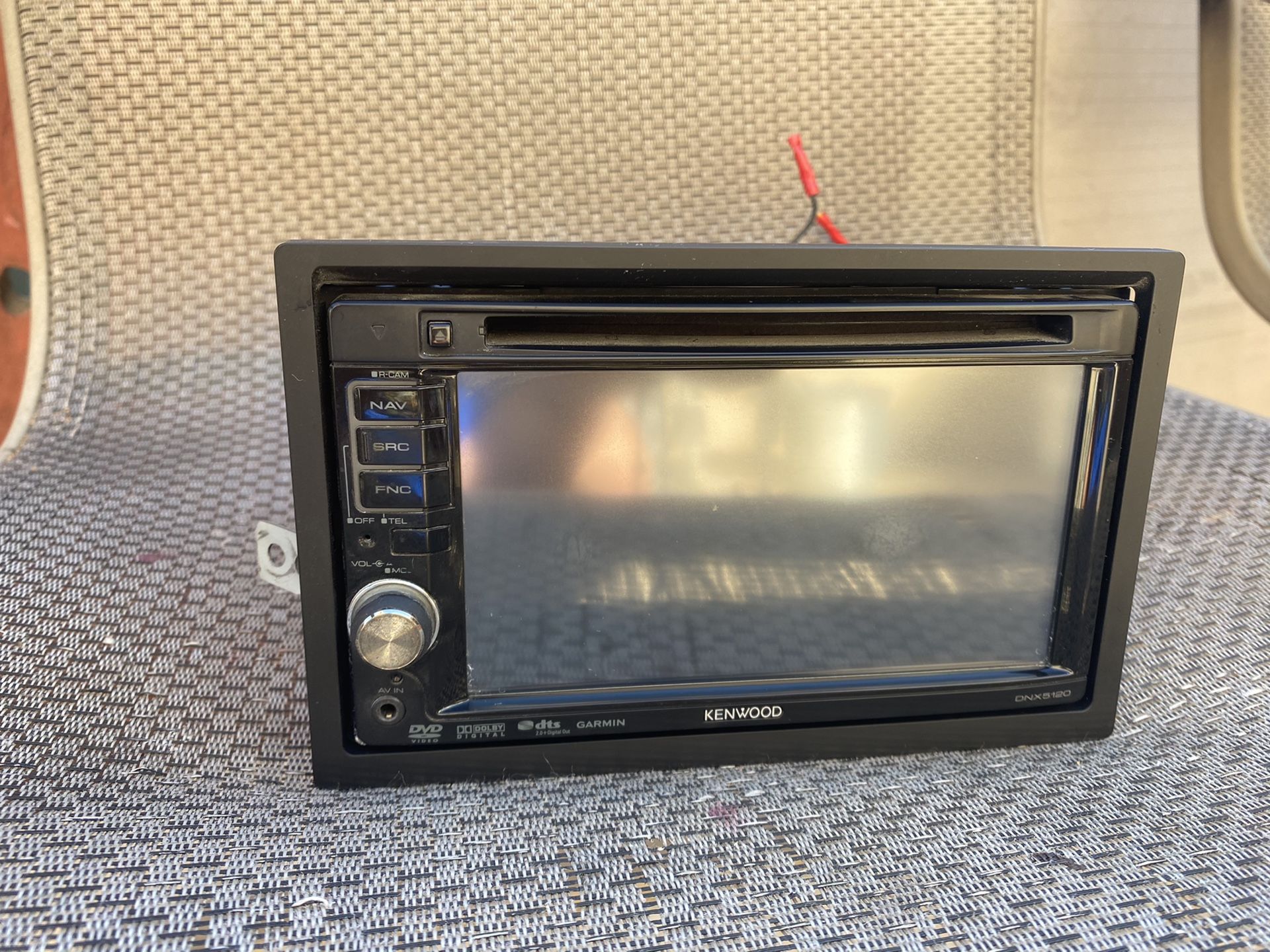 Ken wood touchscreen stereo with dvd option and built in gps