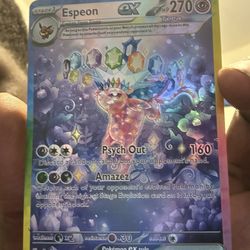 Espeon ex 155/131 Sv: Prismatic Evolutions Holo