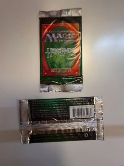 🔥 Vintage Sealed Booster – Magic The Gathering Homelands 🔥  Great piece for collectors and vintage