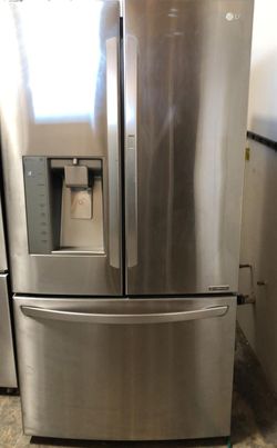 LG 3 Door Stainless Steel Refrigerator
