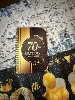 70th birthday party decorations