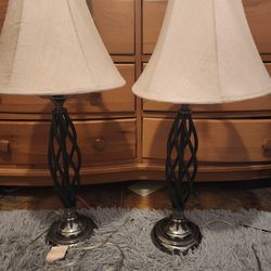 Living Room Lamp Set