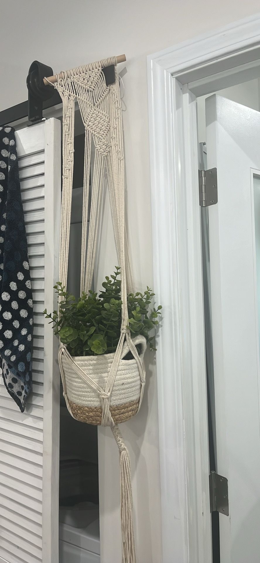 Hanging Fake Plant In Pot