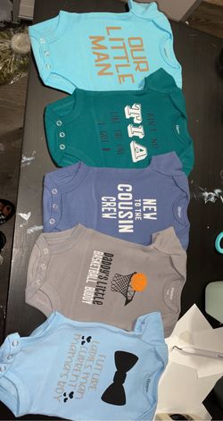 We can Customize onesies for you