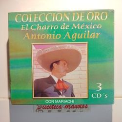 ANTONIO AGUILAR CON MARIACHI COLECCION DE 3 CDS 