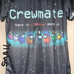 Among Us Shirt, *Small but fits like Large, New