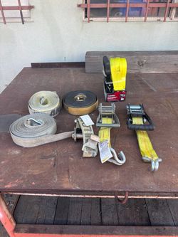 2” ratchet straps