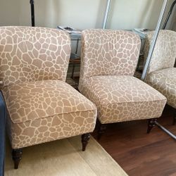 2 Side Chairs  33” Hx27”Dx23”W