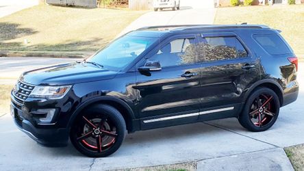 Strada  Perfetto Gloss Black Candy Red Milled 18x8.0 | 20x8.5 | 22x9.5 5x114 / 5x115 / 5x120 / 5x127 (According to Vehicle)