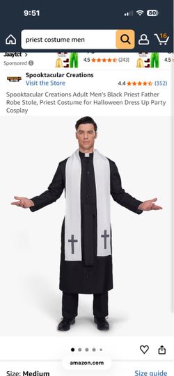 Priest costume (father)