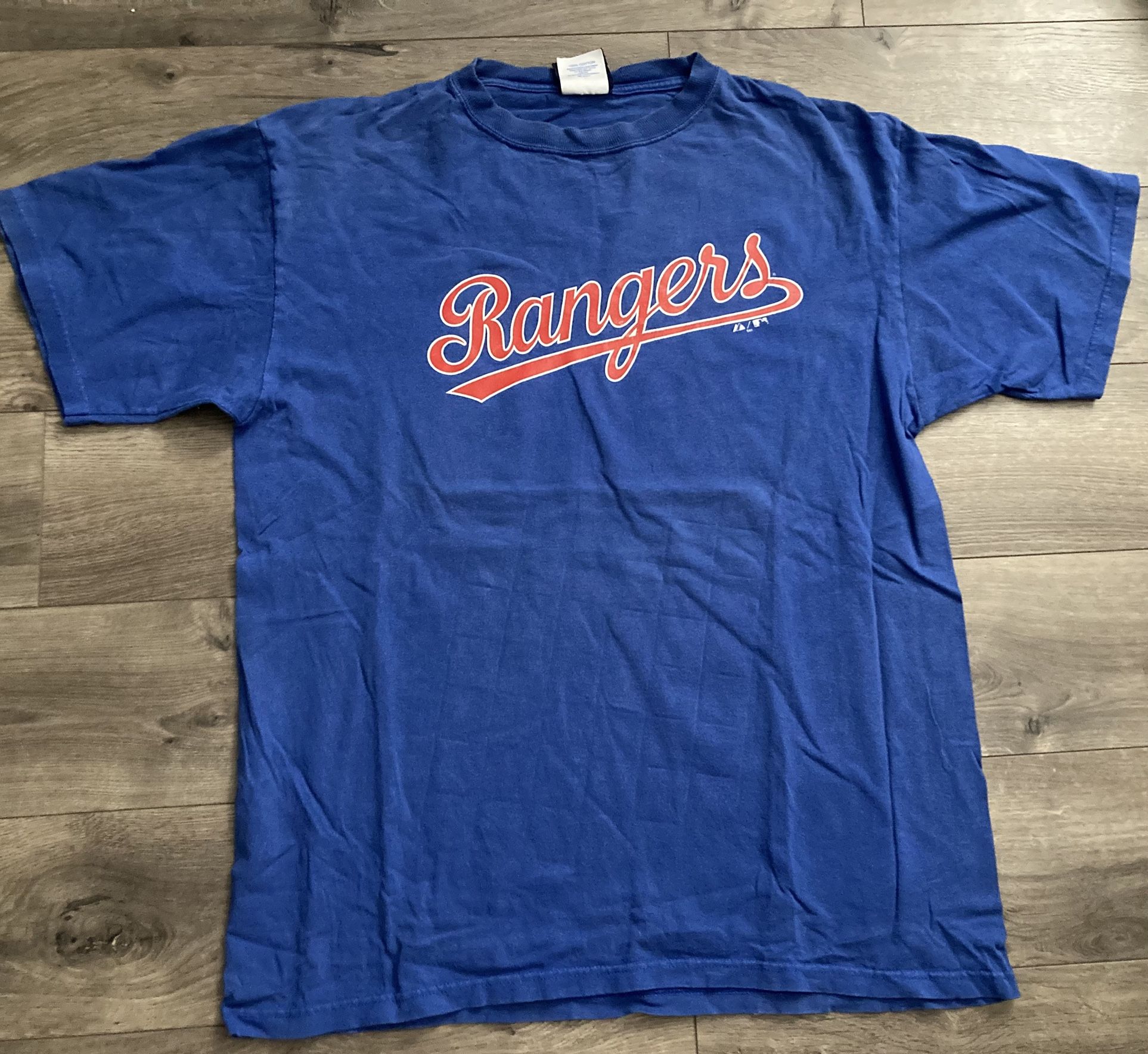 Vintage T-shirt Nolan Ryan #34 Texas Rangers Majestic Sportswear Cooperstown XL