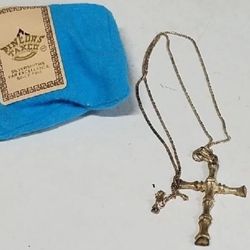Pineda Taxco .970 Cross w/.925 Chain