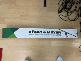 K&M 210/2 Microphone Stand -Brand New.