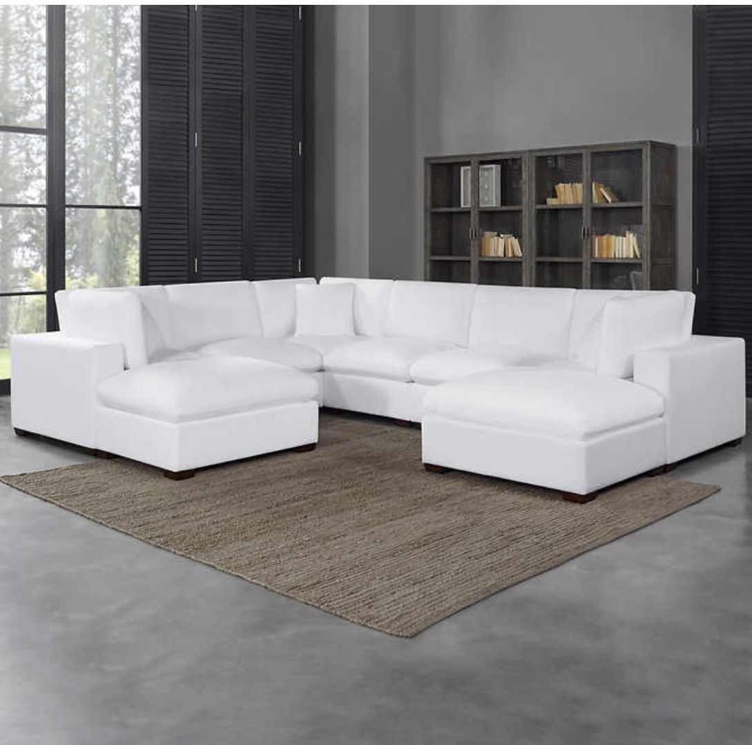 Large Sectional New White In Box