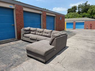 Grey sectional