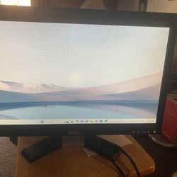 Dell 20” Monitor aE207 WFP Black 