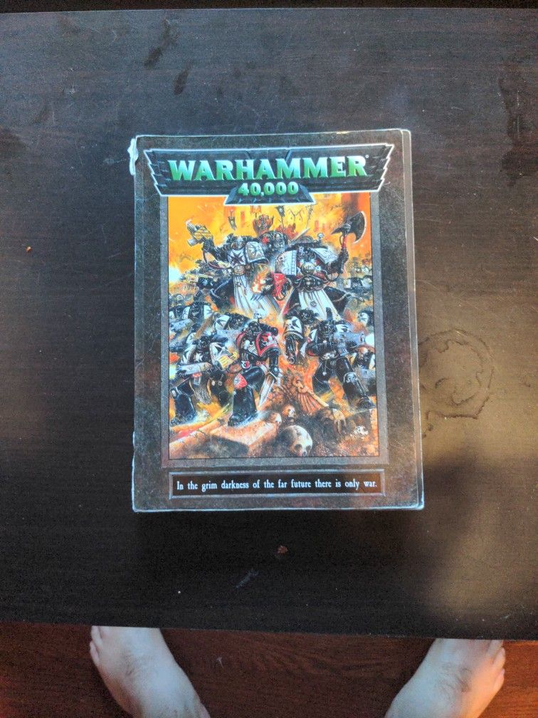 Old Warhammer 40k Core Rulebook